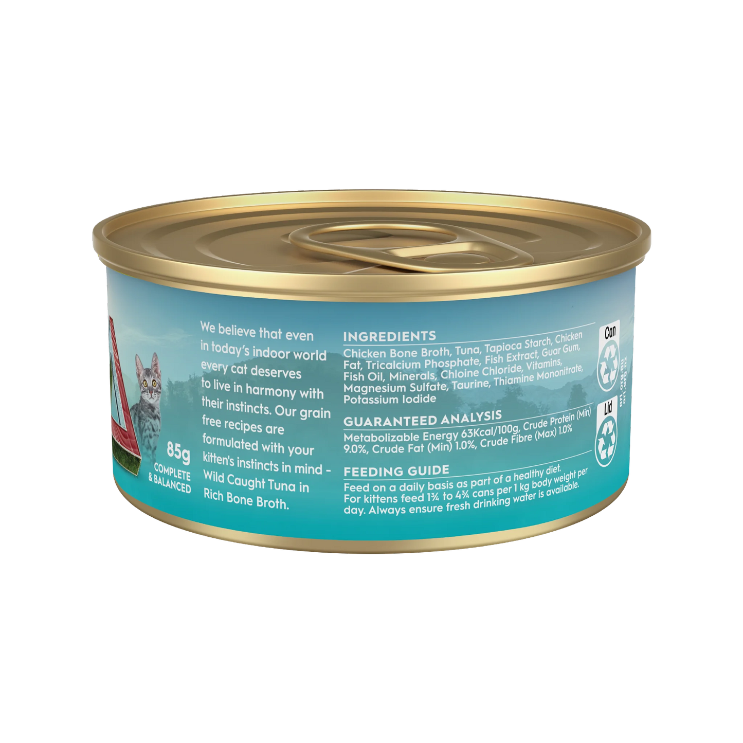Trilogy – Wet Food Tins – Kitten – GRAIN FREE