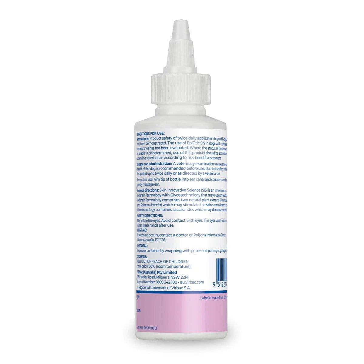Virbac EpiOtic SIS – Ear Cleanser For Dogs