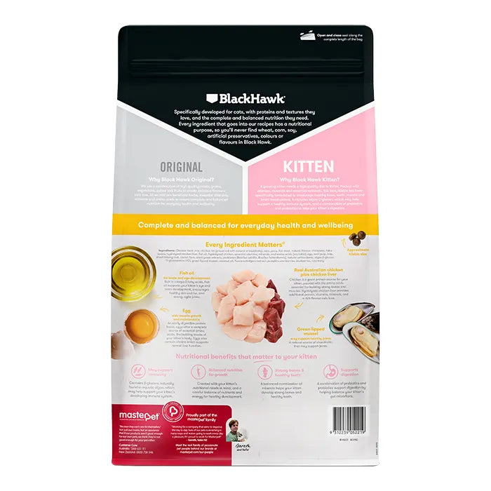 Black Hawk – Kitten – Chicken