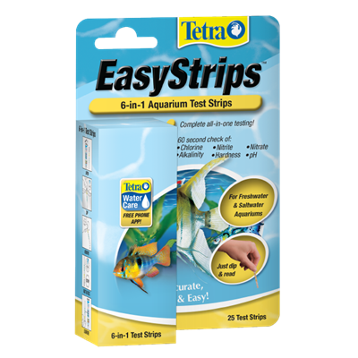 Tetra – EasyStrips 6-in-1 Aquarium Test Strips