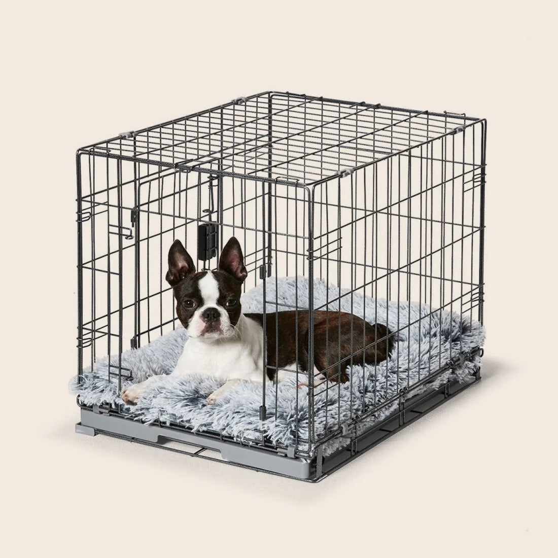 Snooza – Dog – 2 in 1 – Convertible Graphite Training Crate