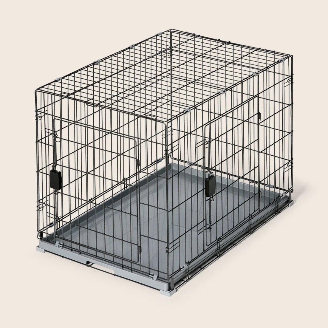 Snooza – Dog – 2 in 1 – Convertible Graphite Training Crate