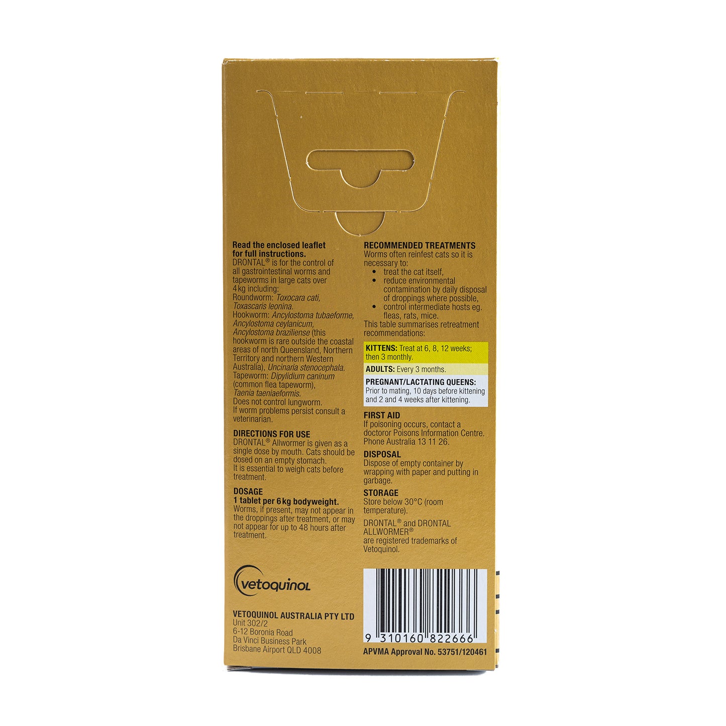 Drontal – Allwormer – Cats & Kittens