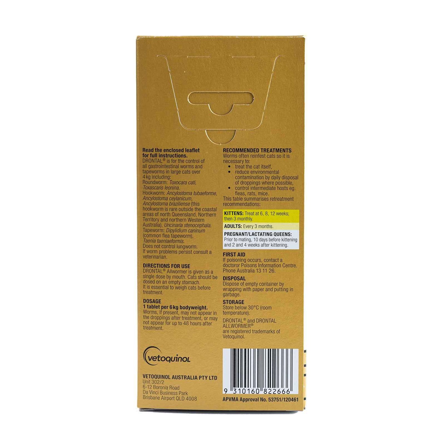 Drontal – Allwormer – Cats & Kittens