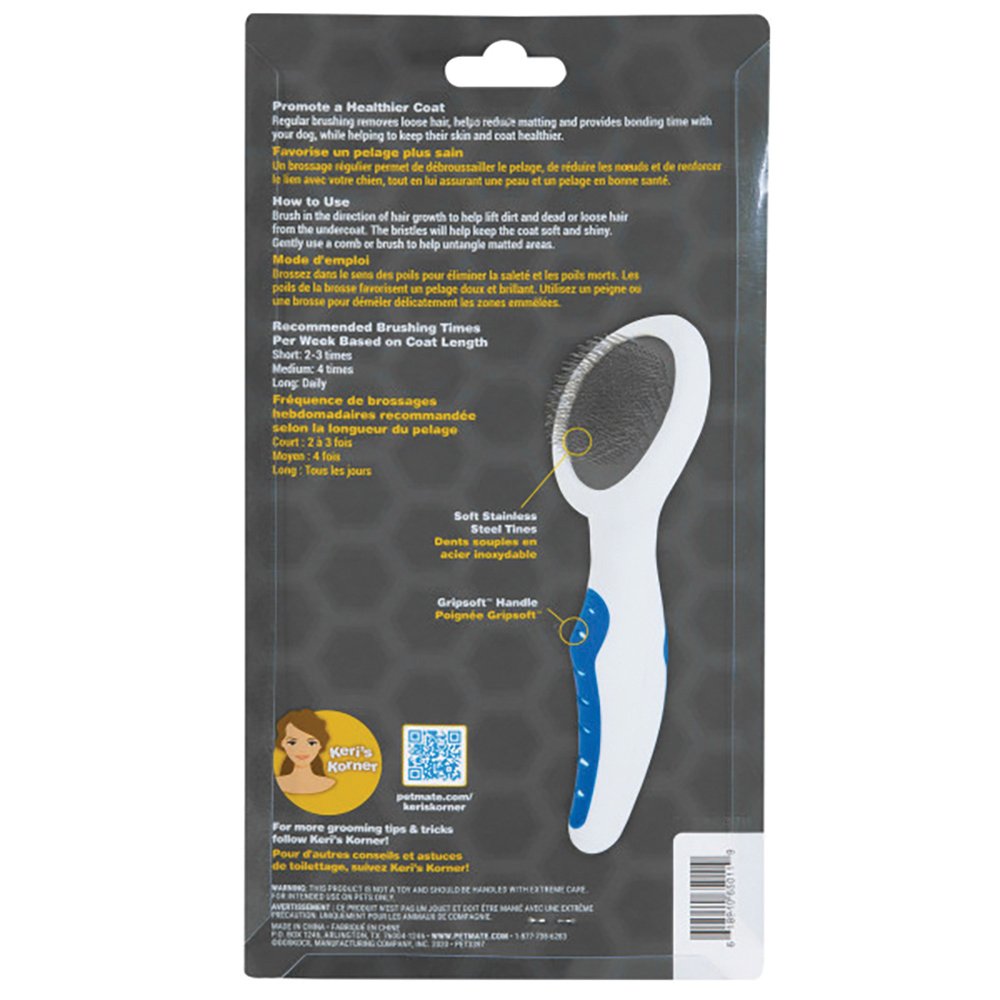JW – Gripsoft – Slicker Brush – Soft Pins – Regular