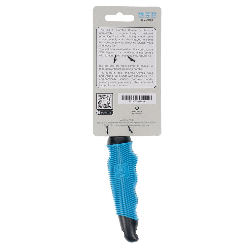 ZeeZ – Comfort – Rotating Teeth Coarse Comb