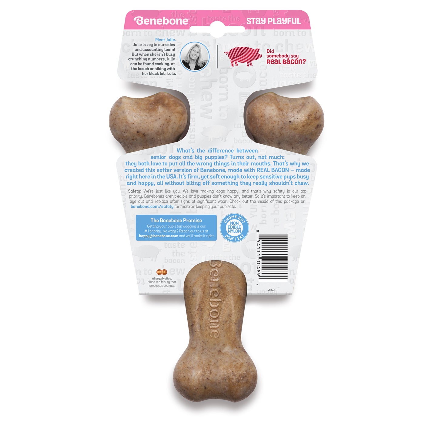 Benebone – Puppy Bacon Wishbone