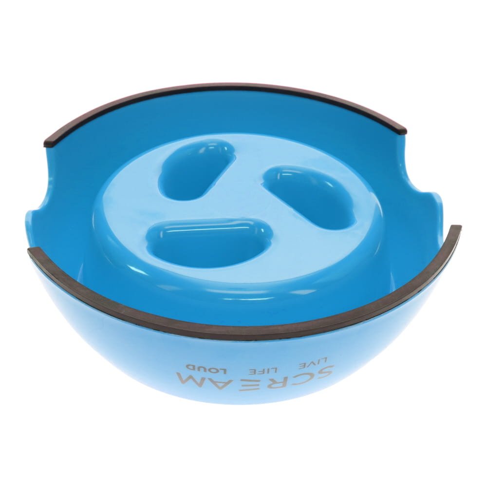 Scream – Round Slow Down Pillar Bowl – Loud Blue