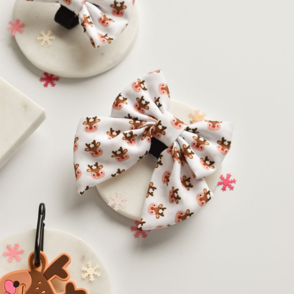 Cocopup London – Sailor Bow Tie – Ralphie Reindeer