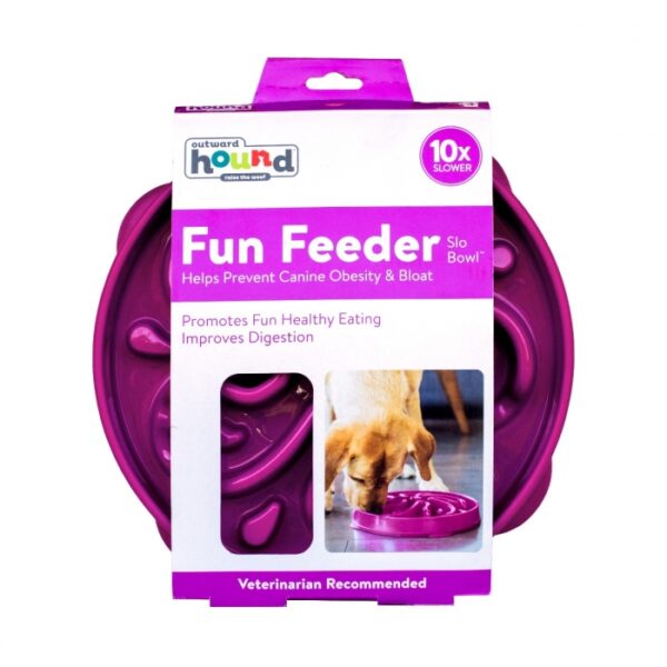 Outward Hound – Fun Feeder Slo Bowl – Regular