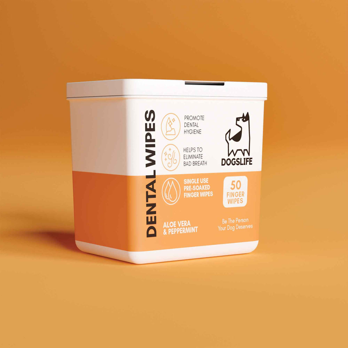 Dogslife – Dental Wipes – 50 Finger Wipes