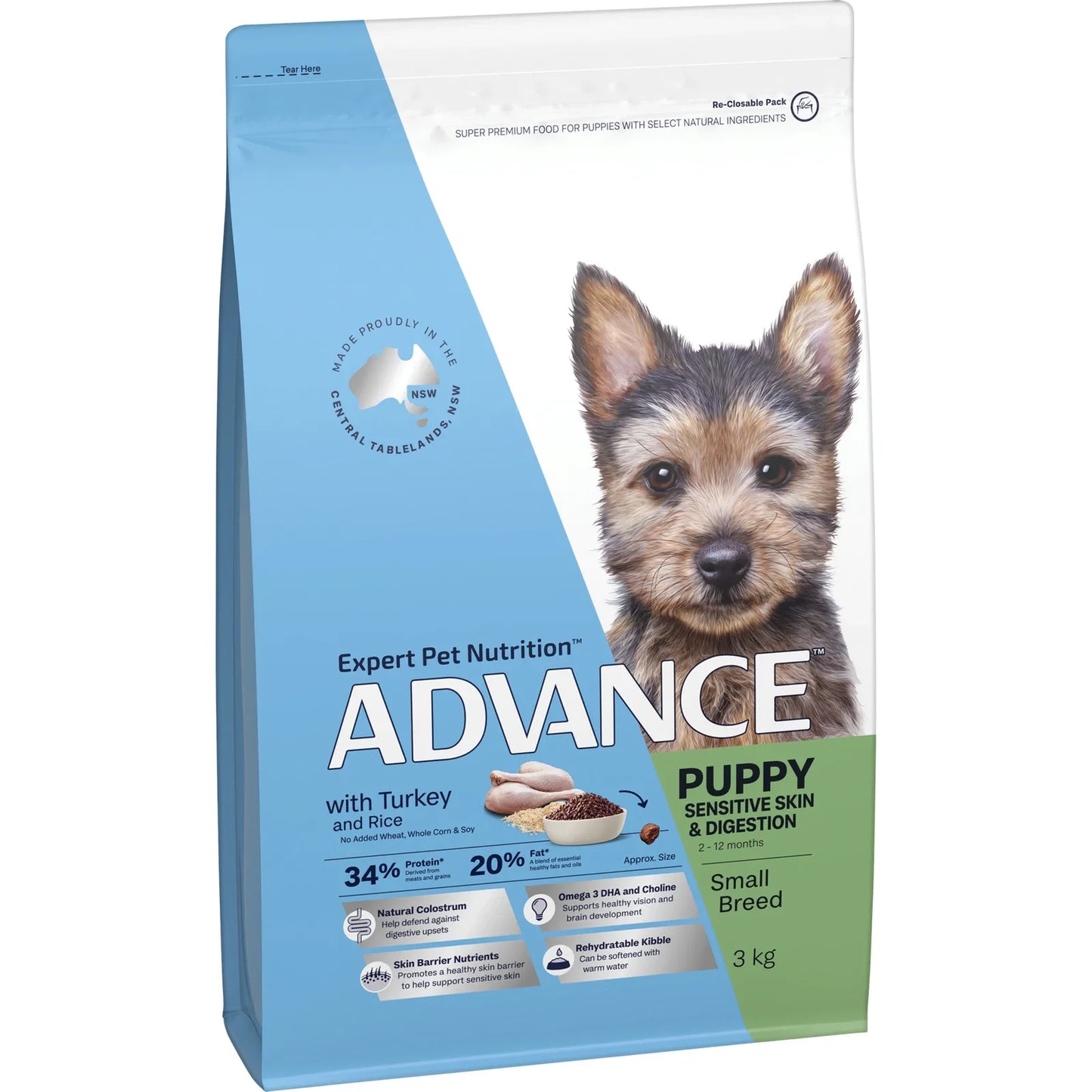 Advance – Puppy – Sensitive Skin & Digestion – Small Breed