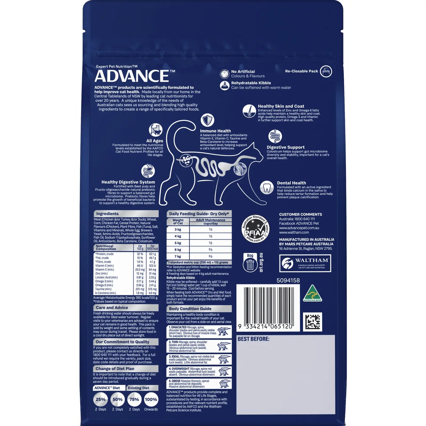 Advance – Adult Multi-Cat – Chicken & Ocean Fish