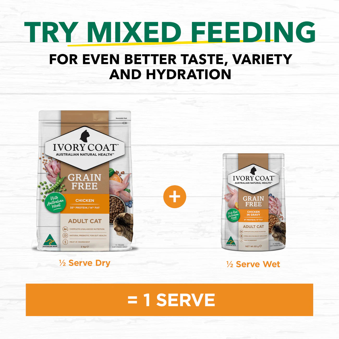 Ivory Coat – Wet Food – Adult Cat – GRAIN FREE