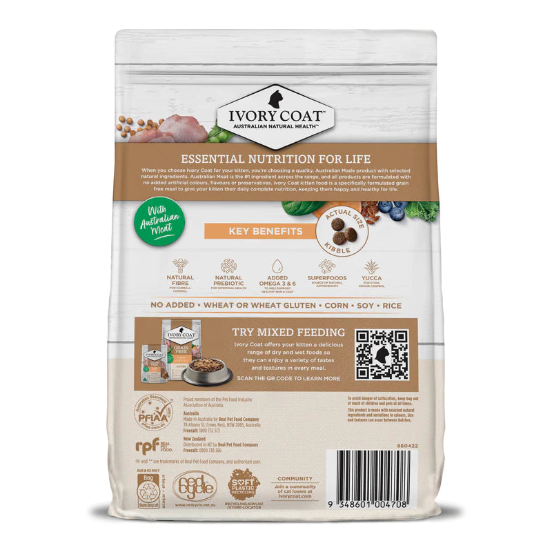 Ivory Coat – Kitten – GRAIN FREE – Chicken