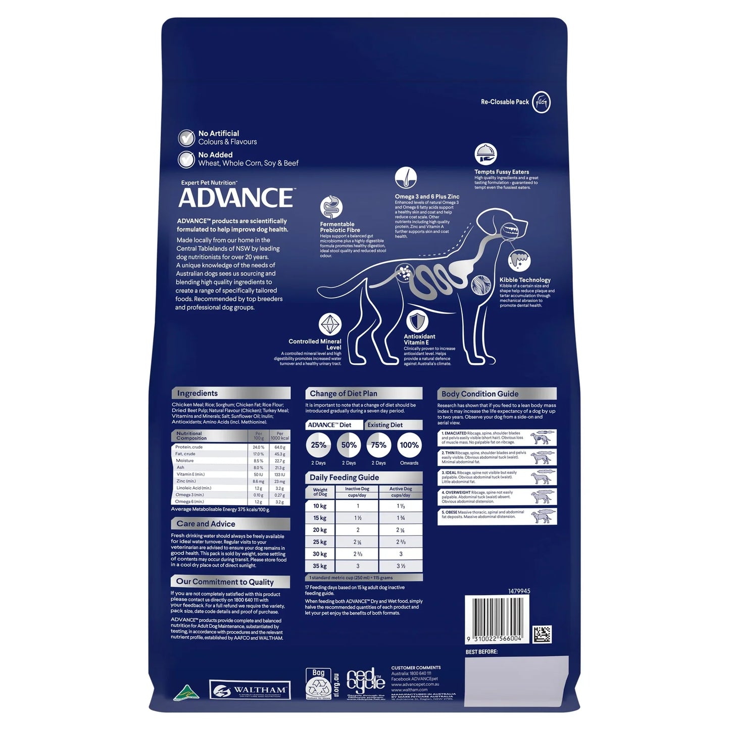 Advance - Adult Dog - Medium Breed - Chicken
