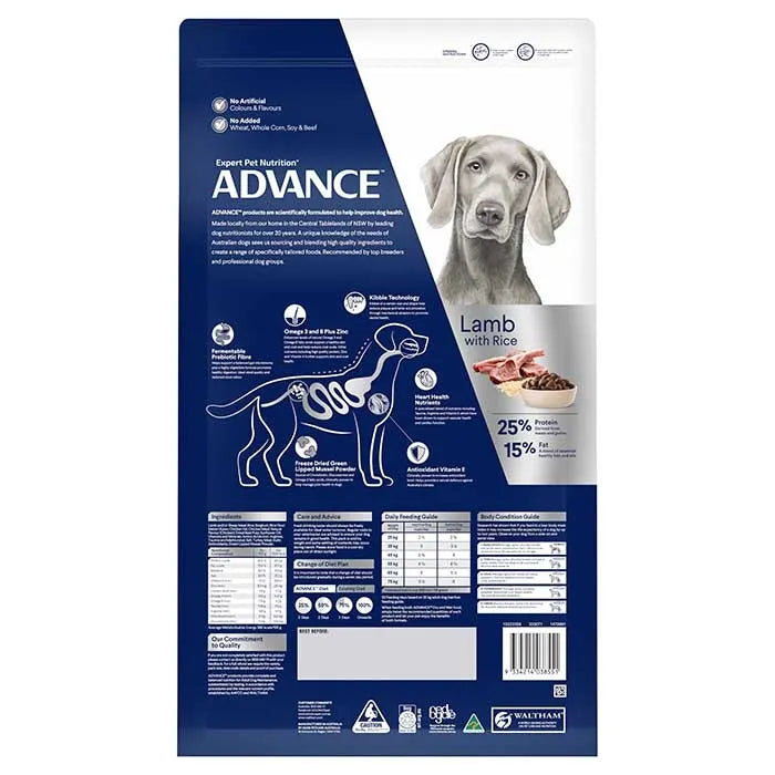 Advance – Adult Dog – Large Breed - Lamb
