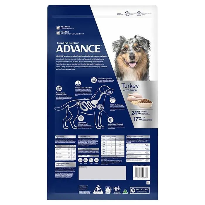 Advance – Adult Dog – Medium Breed - Turkey