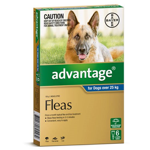 Advantage Fleas – Dogs over 25kg