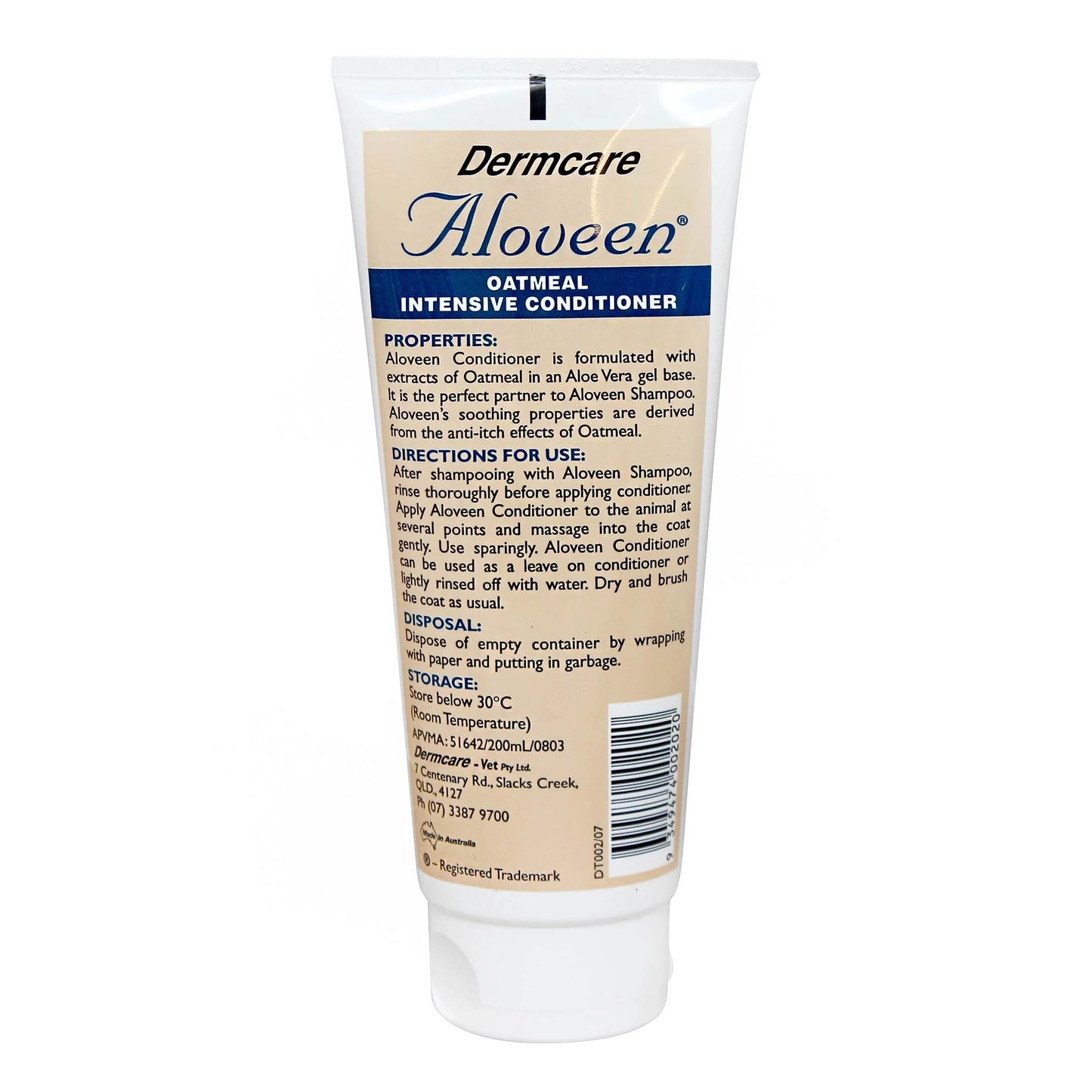 Dermcare - Aloveen - Oatmeal Intensive Conditioner