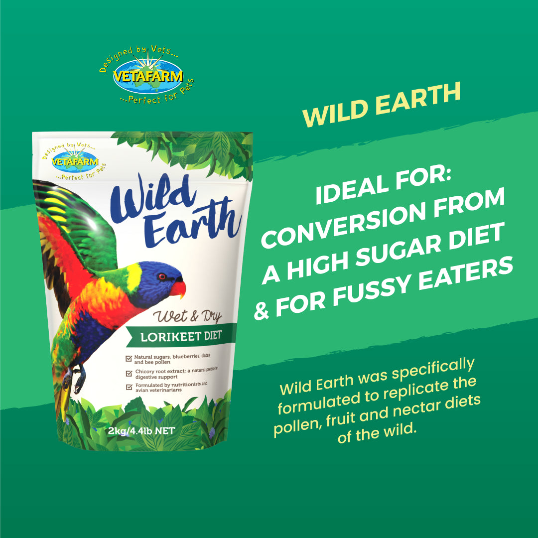 Vetafarm – Wild Earth – Lorikeet Diet