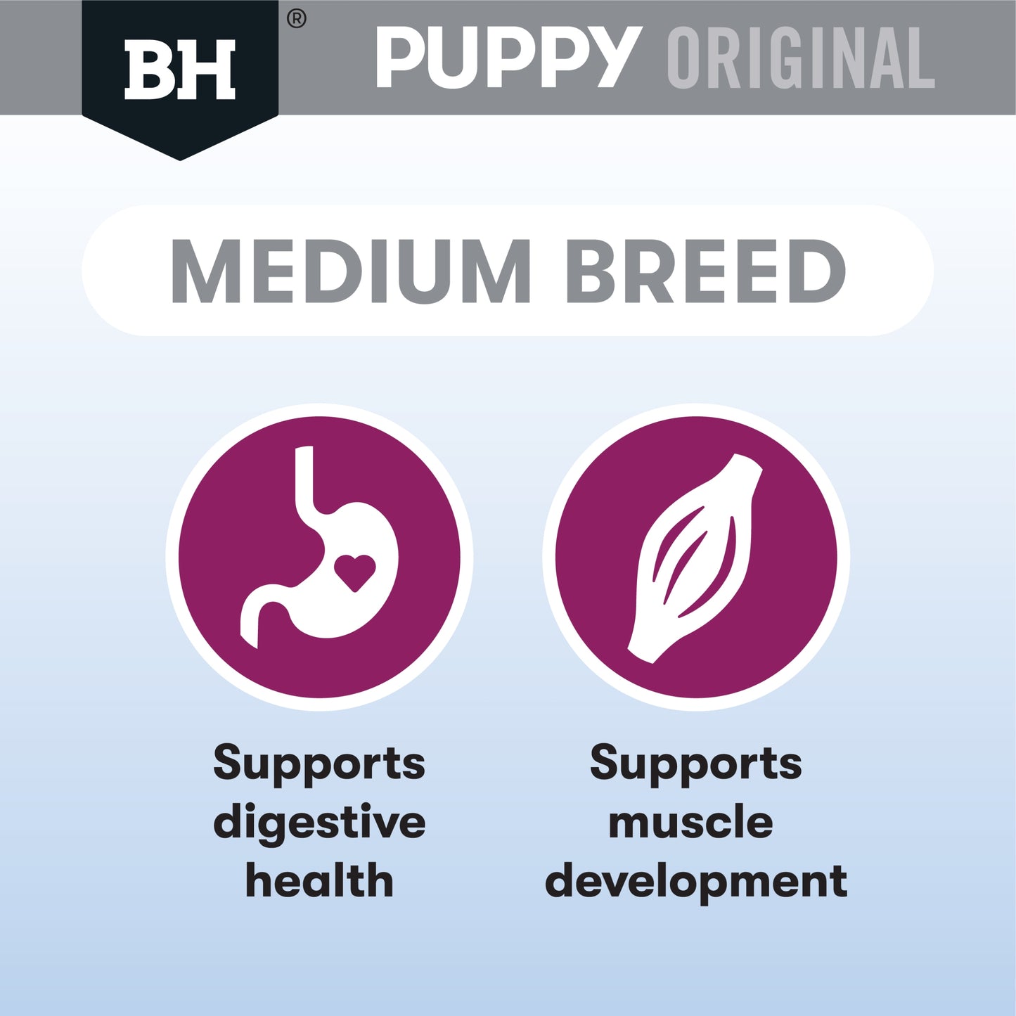 Black Hawk – Puppy – Medium Breed – Lamb & Rice