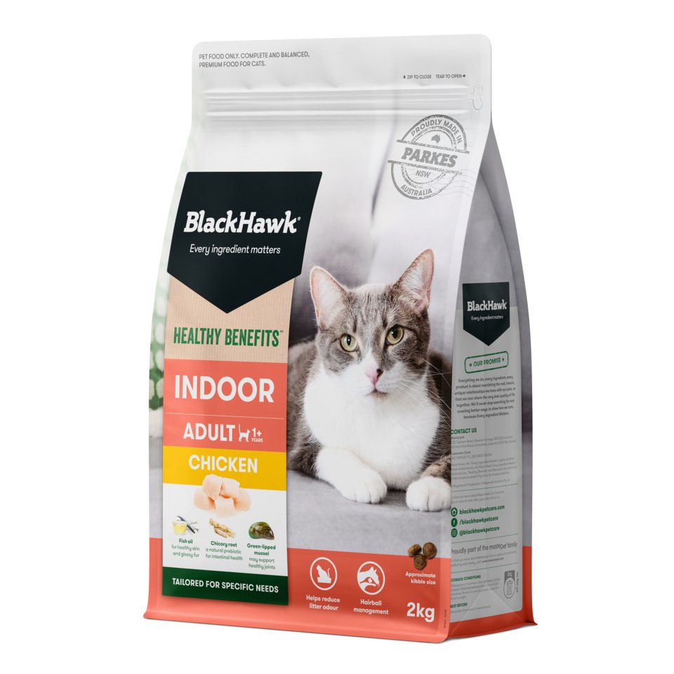 Black Hawk – Adult Cat – Healthy Benefits – Indoor Chicken