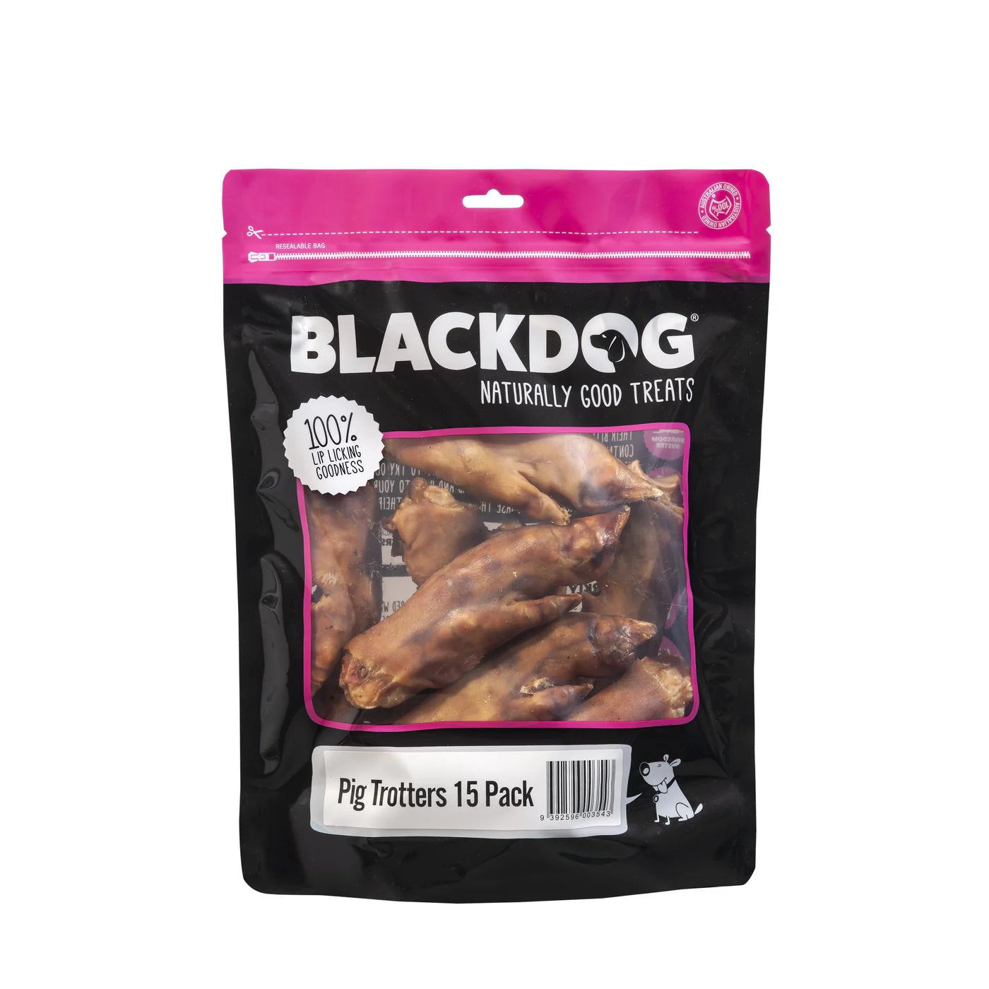 Blackdog – Pig Trotters - Barkn Bargains