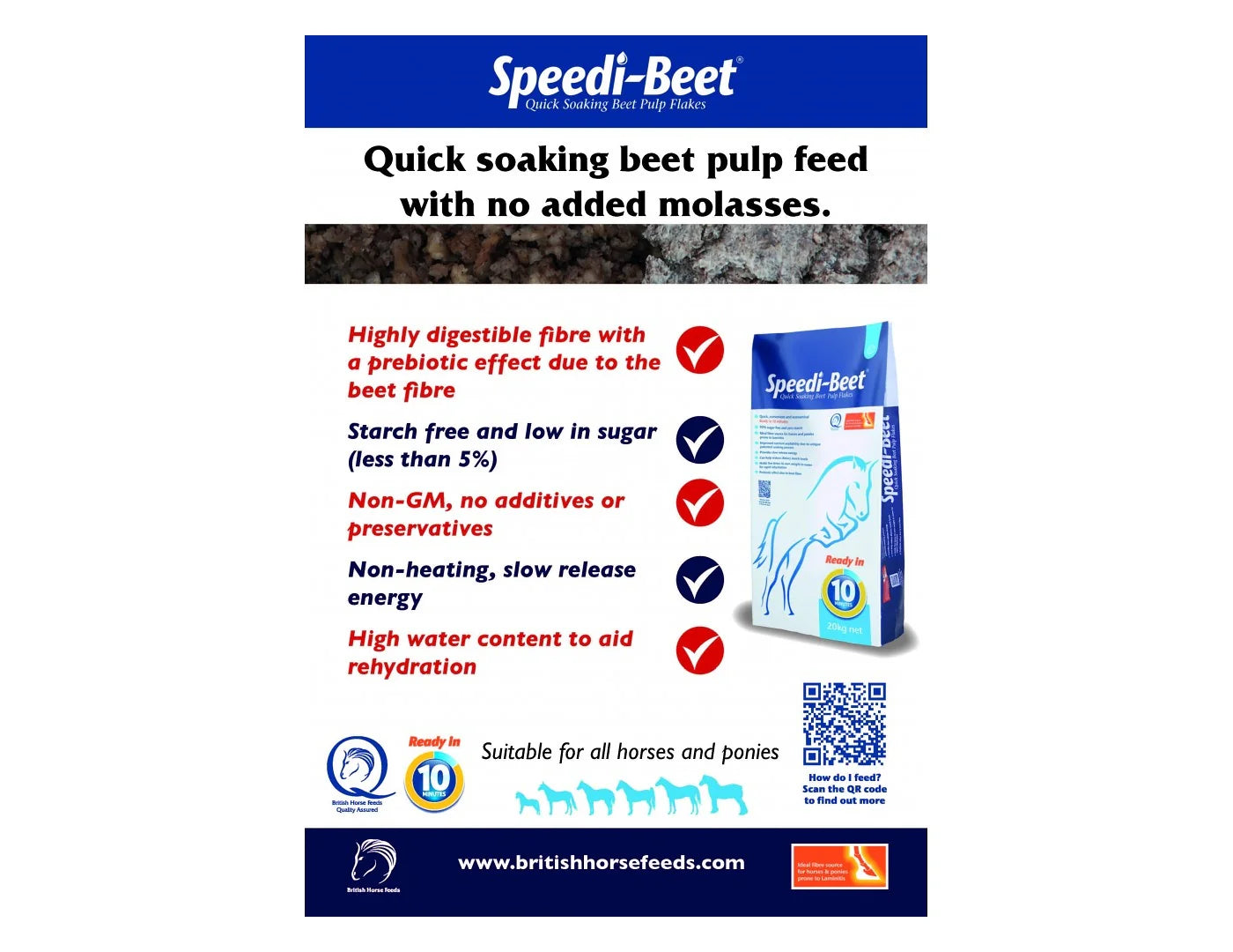 Speedi-Beet – Beet Pulp Flakes – SPECIAL ORDER