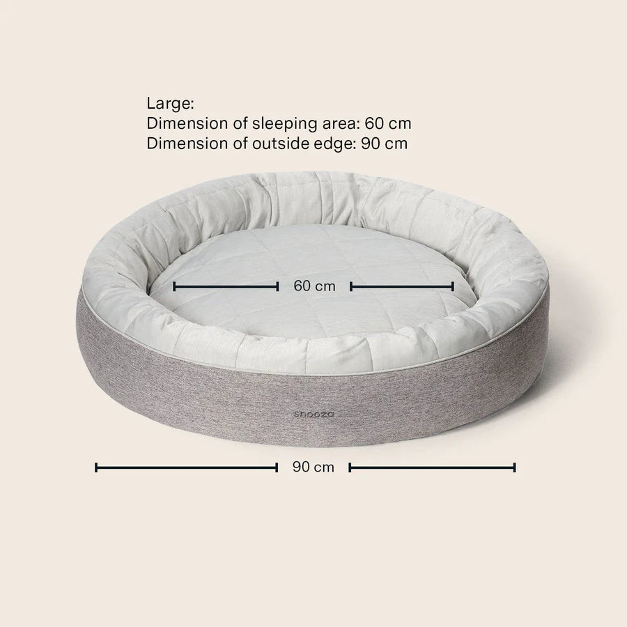 Snooza – Cooling Comfort Cuddler – Powder Grey