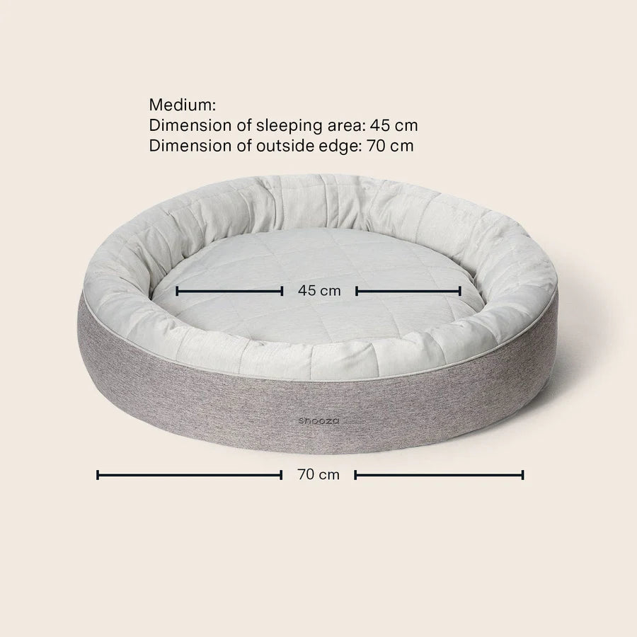 Snooza – Cooling Comfort Cuddler – Powder Grey