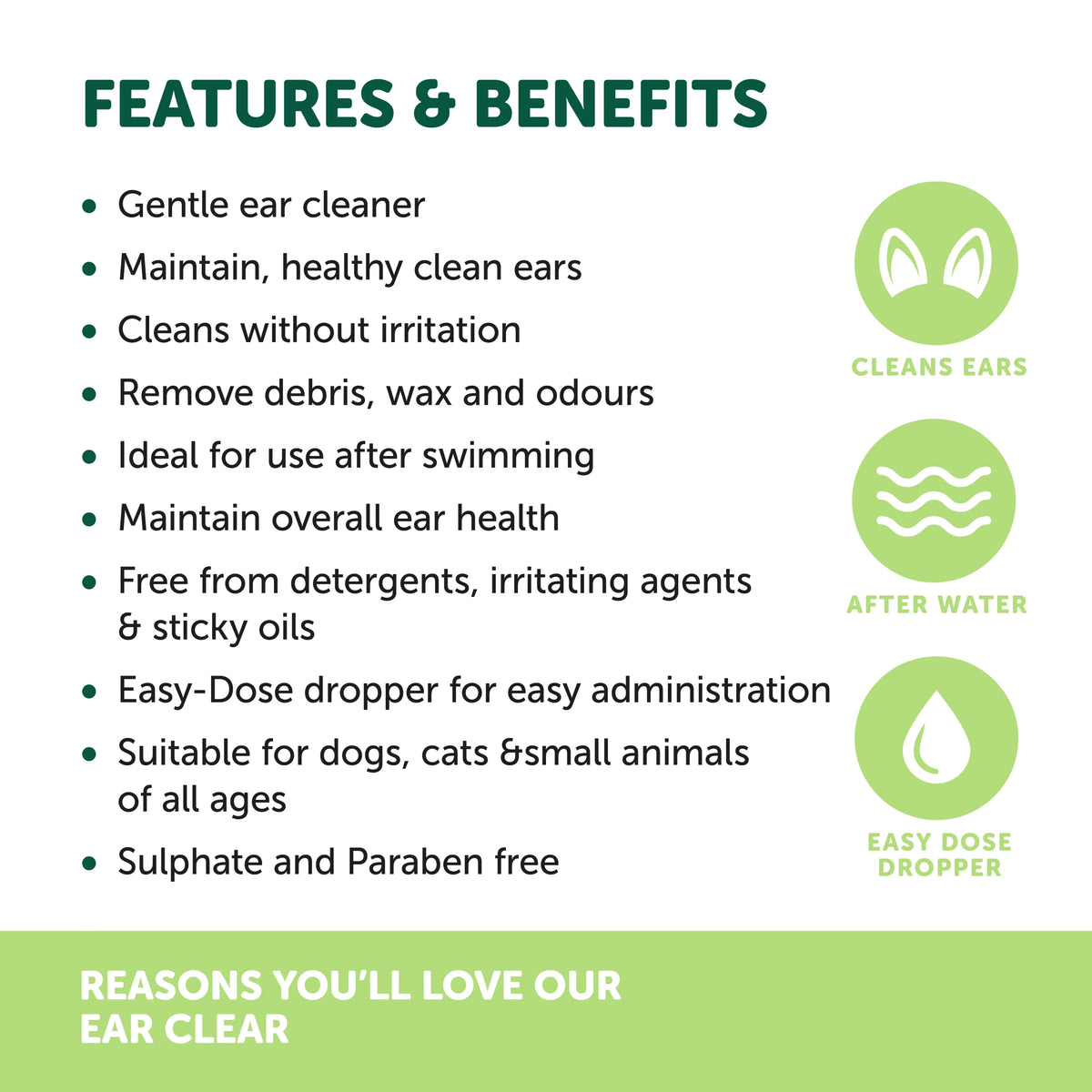 Natural Animal Solutions – Ear Clear