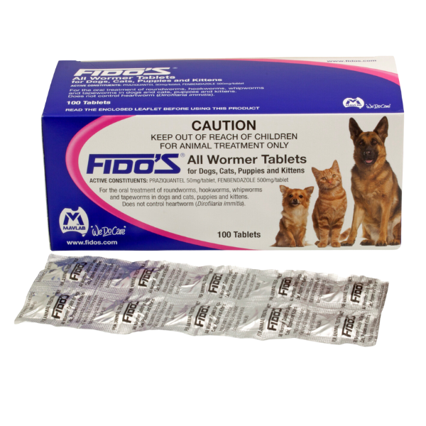 Fido’s – All Wormer Tablets