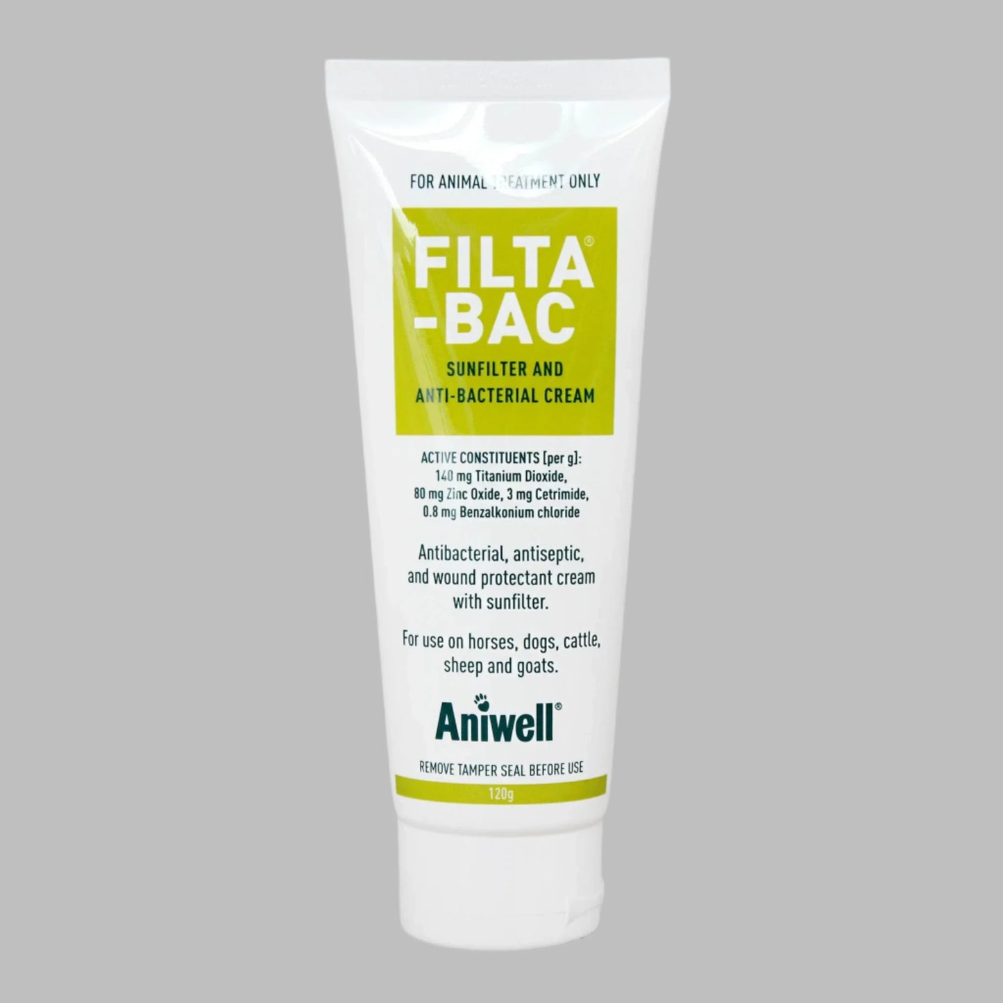 Filta-Bac – Sunfilter and Anti-Bacterial Cream