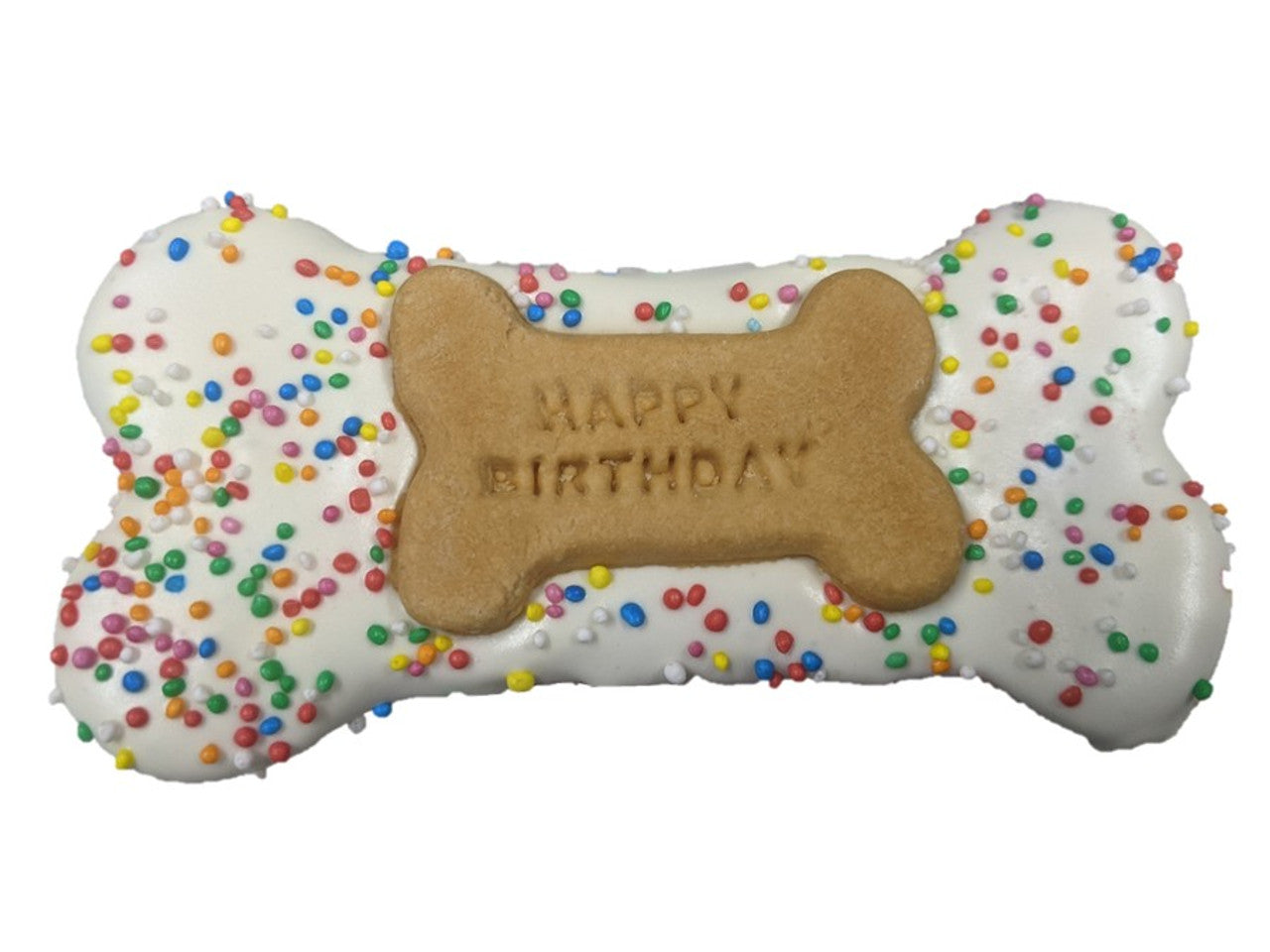 Huds And Toke – Happy Birthday Bone Cookie – Pink