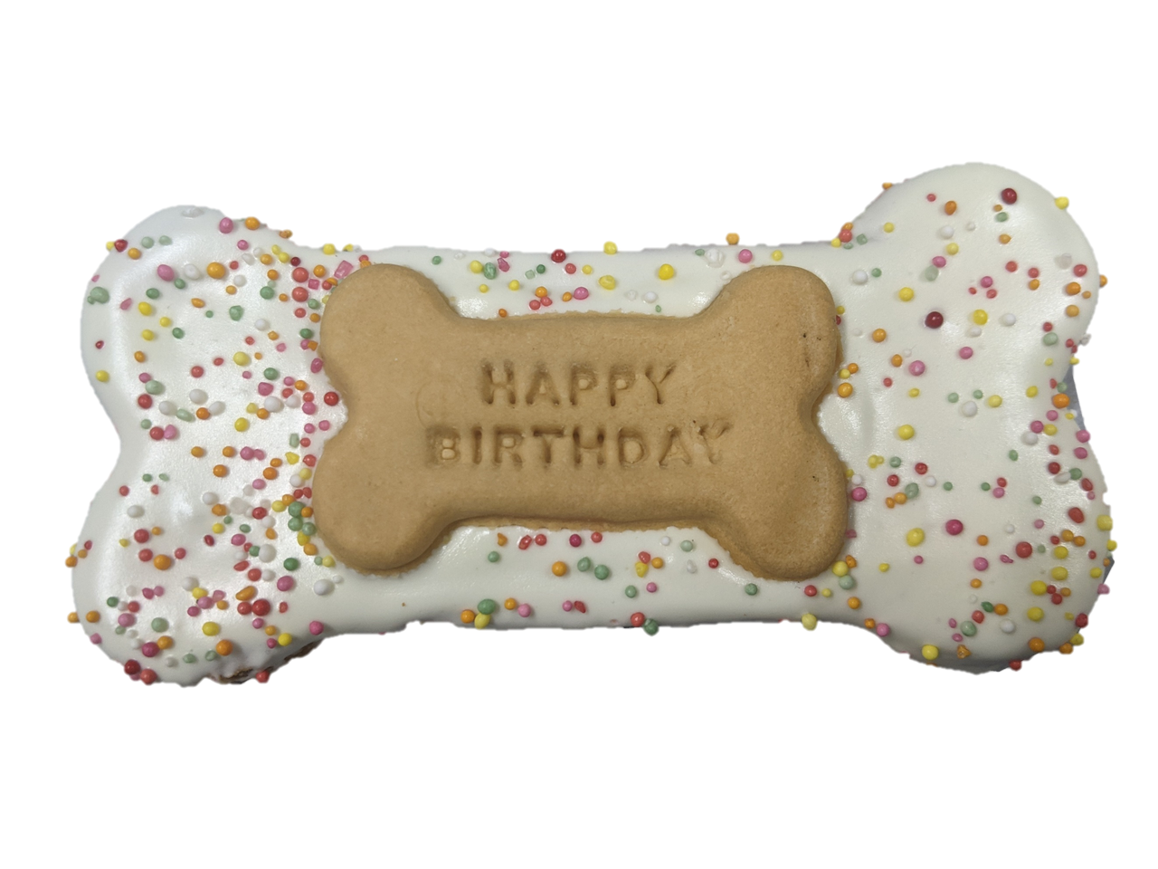 Huds And Toke – Happy Birthday Bone Cookie – Blue