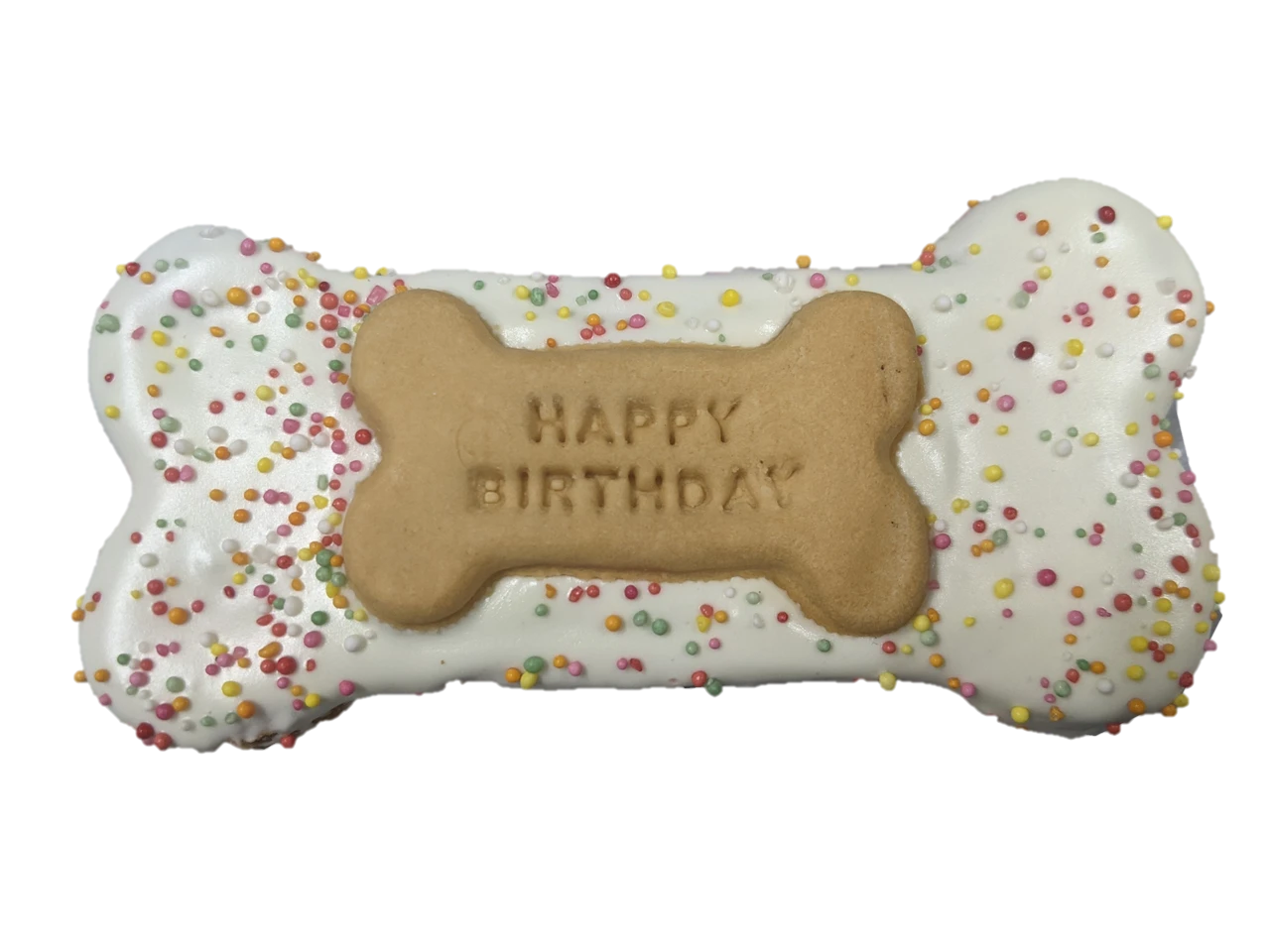 Huds And Toke – Happy Birthday Bone Cookie – Blue