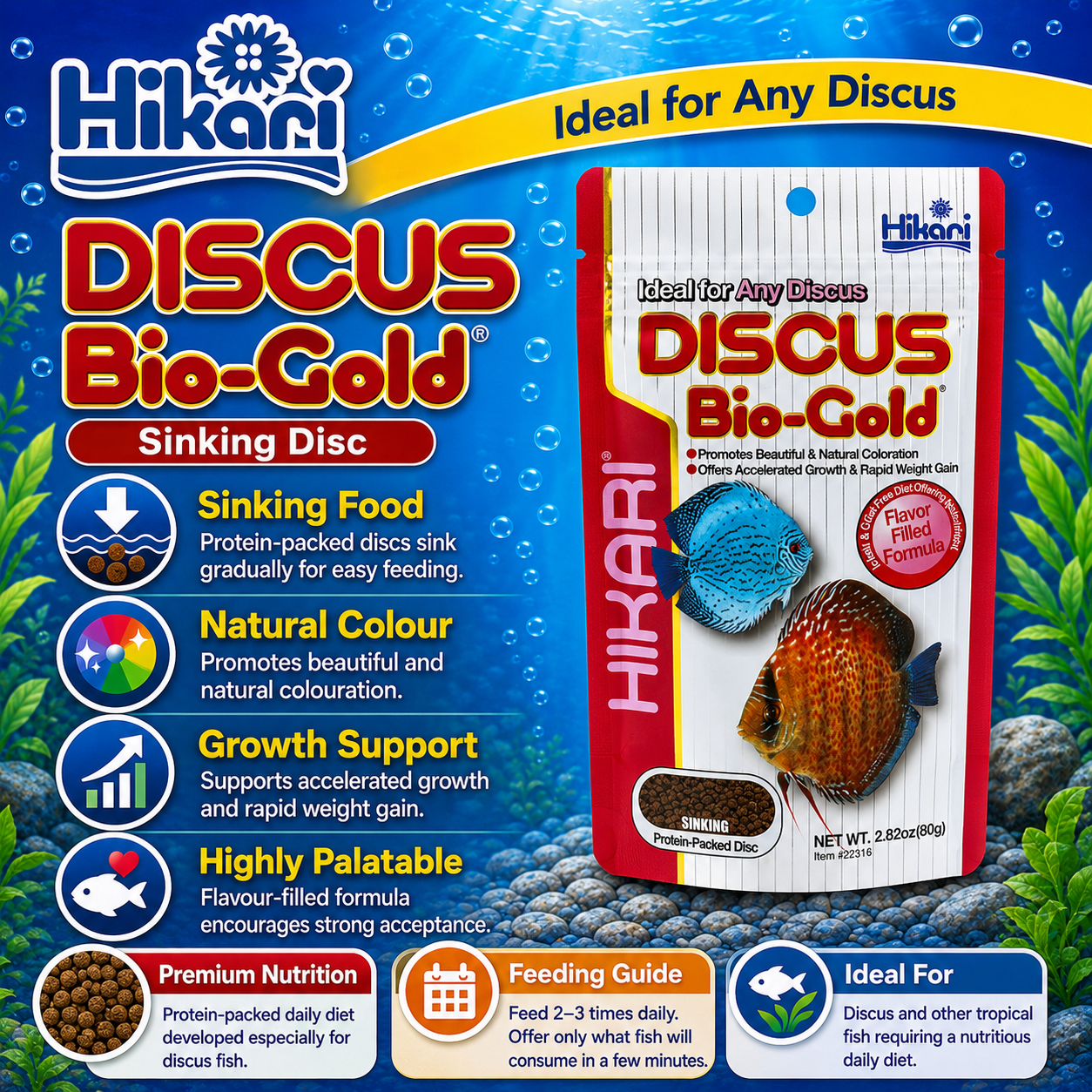 Hikari – Discus Bio-Gold