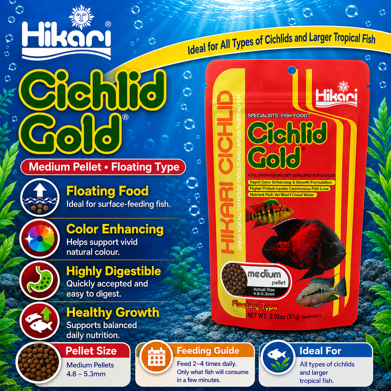 Hikari – Cichlid Gold