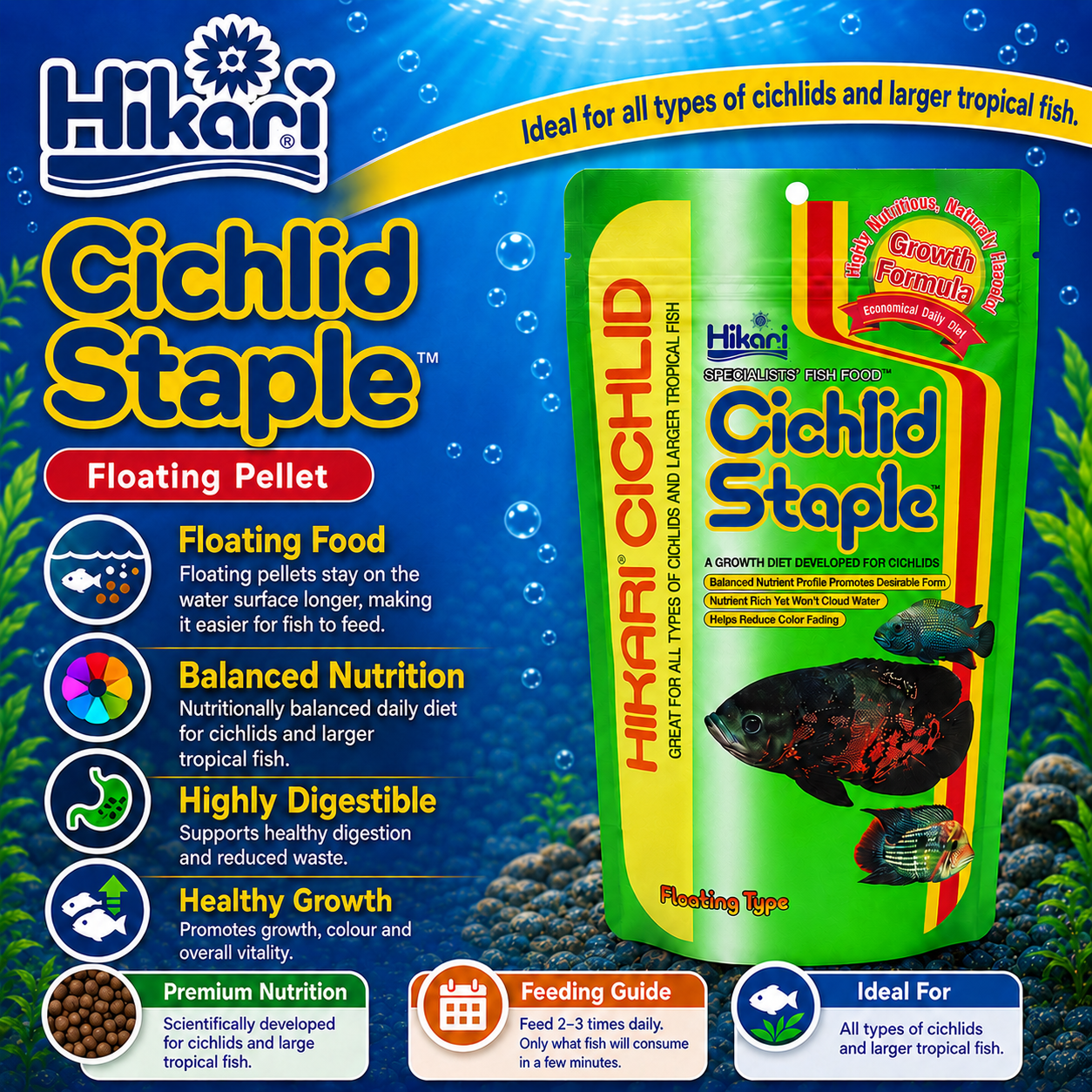 Hikari – Cichlid Staple