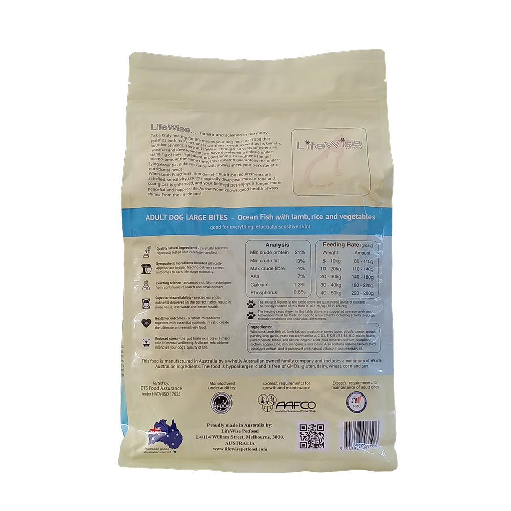 LifeWise – Adult Dog – Ocean Fish Large Bites