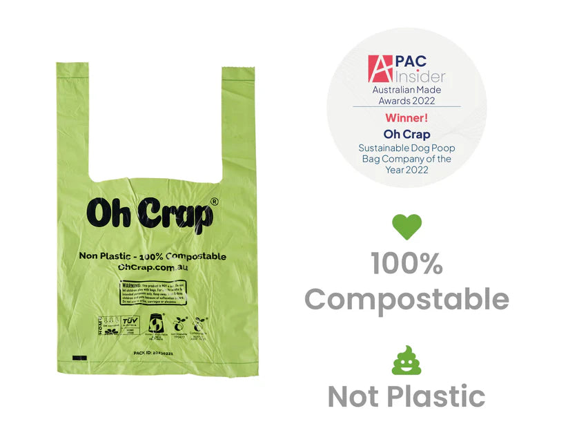 Oh Crap – Compostable Dog Poop Bags