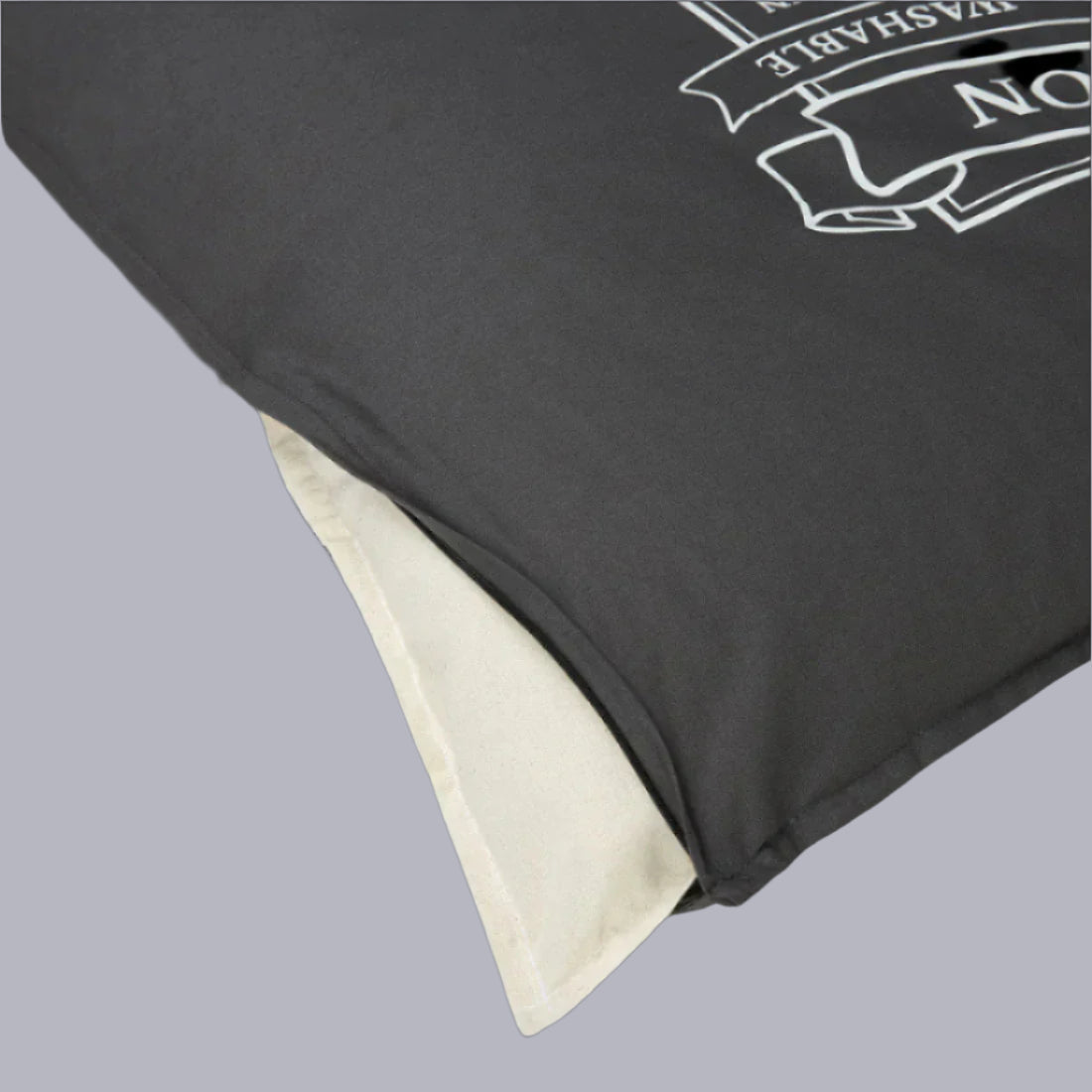 Snooza – Organic Pet Futon – Charcoal