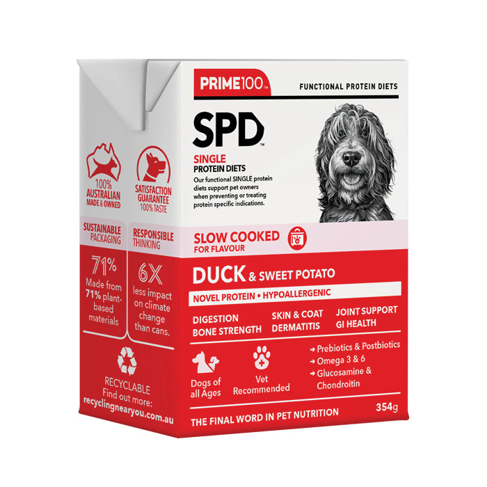 Prime100 – SPD Slow Cooked – Duck & Sweet Potato