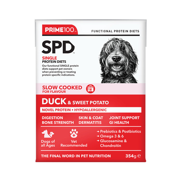 Prime100 – SPD Slow Cooked – Duck & Sweet Potato