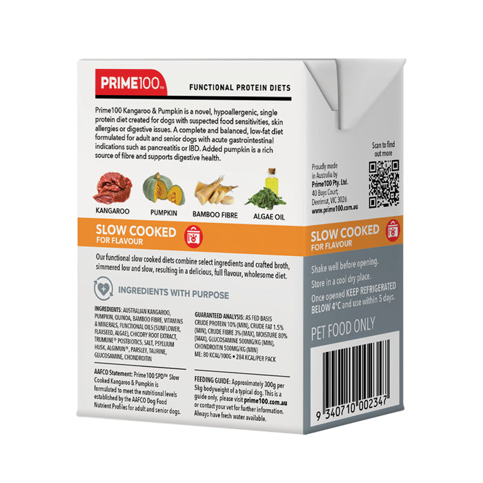 Prime100 – SPD Slow Cooked – Kangaroo & Pumpkin