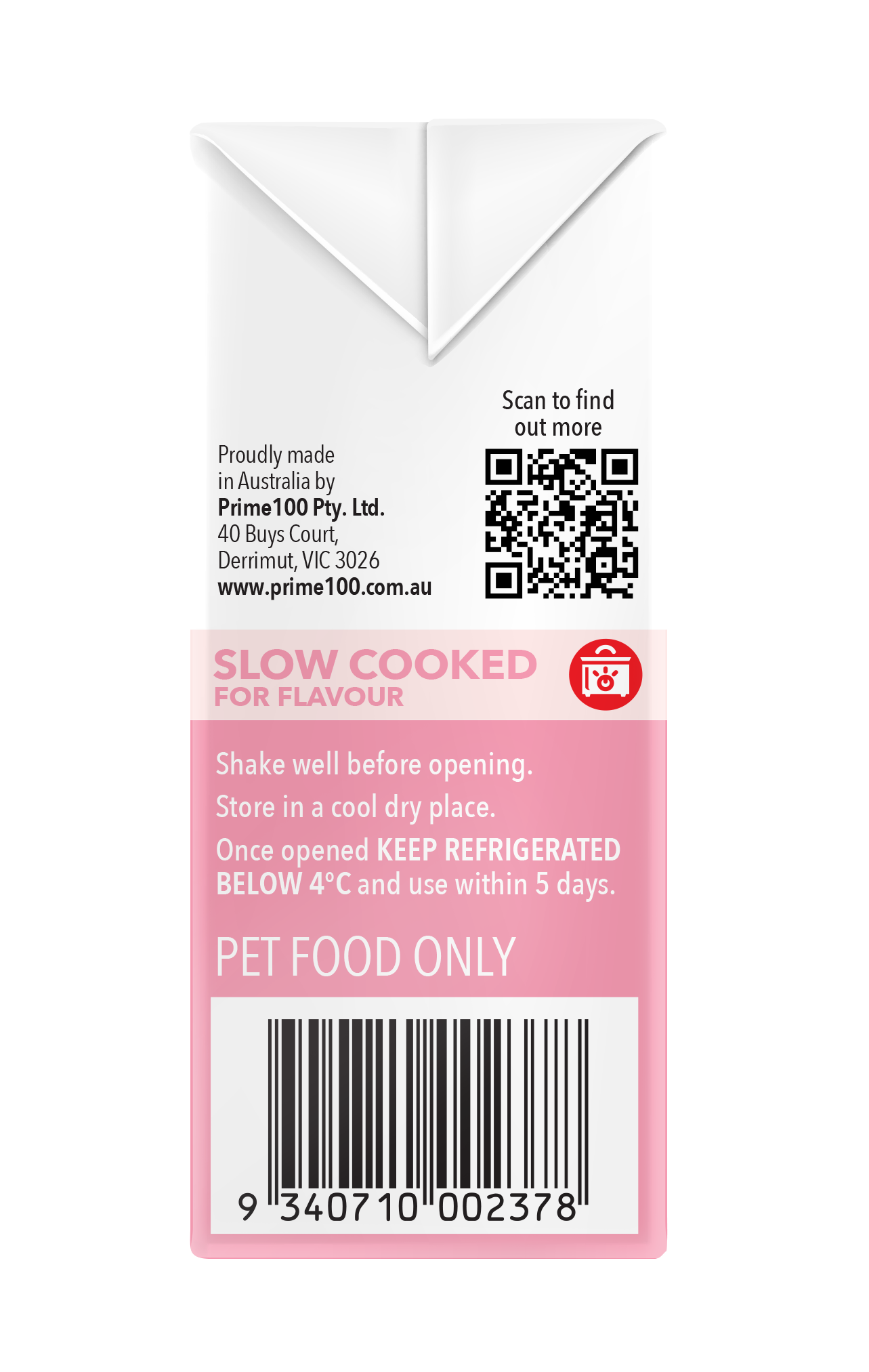 Prime100 – SPD Slow Cooked – Salmon & Pumpkin