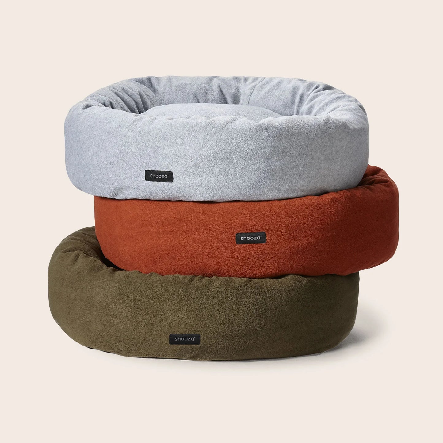 Snooza – Self-Warming Polar Fleece Cuddler – Rust