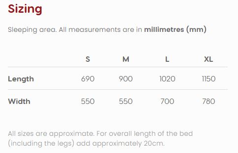 Snooza – Dog Bed – Original (Hessian) – Replacement Cover