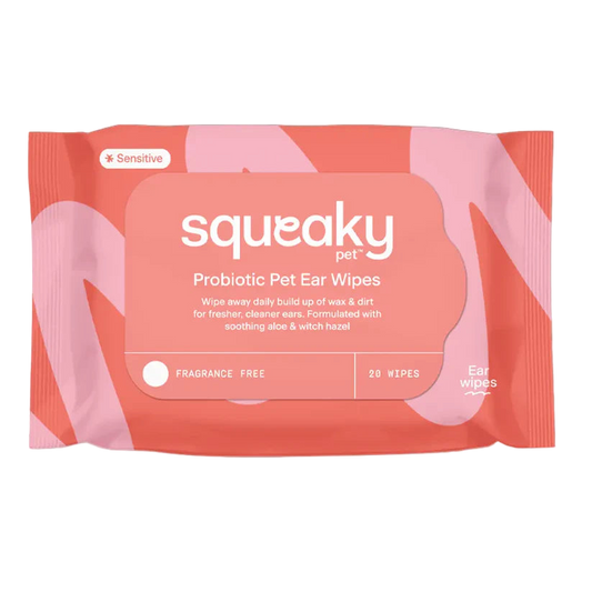 Squeaky – Probiotic Pet Ear Wipes